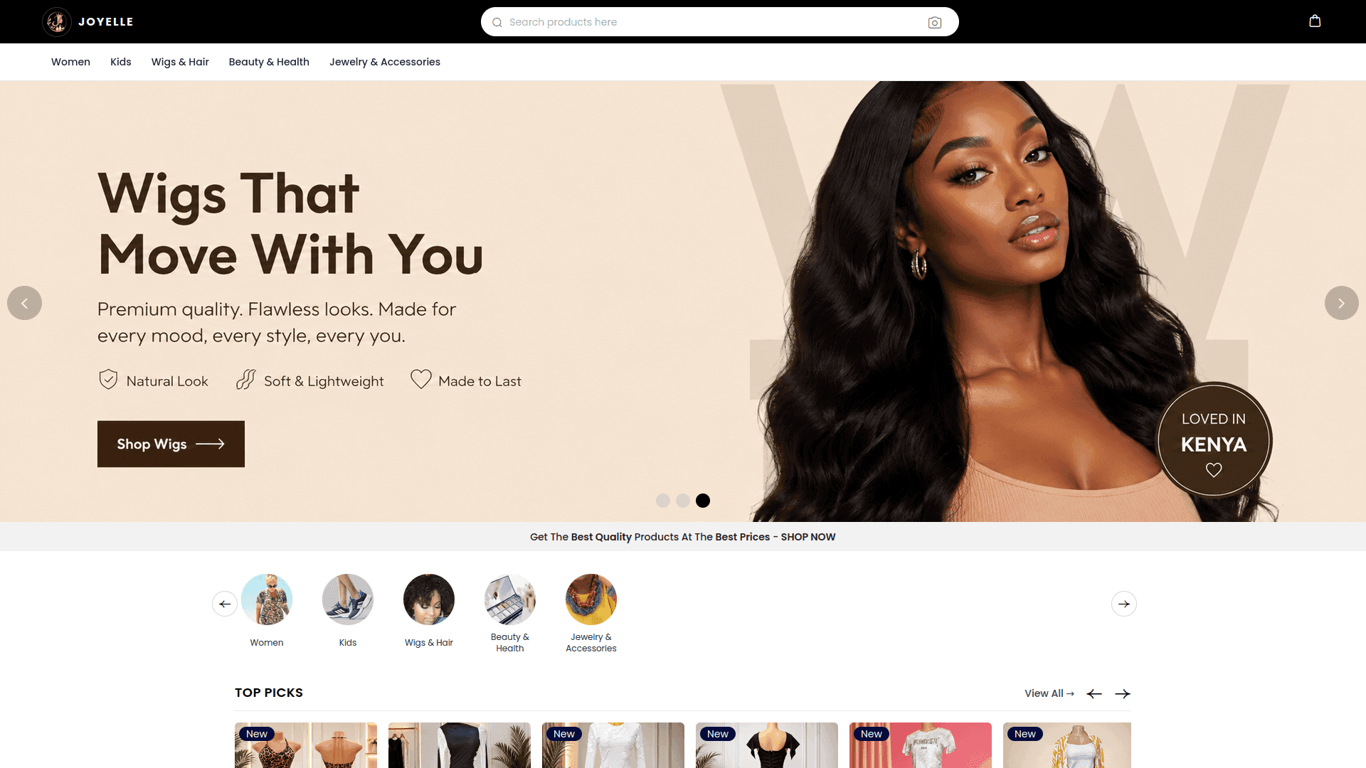 Screenshot of Joyelle